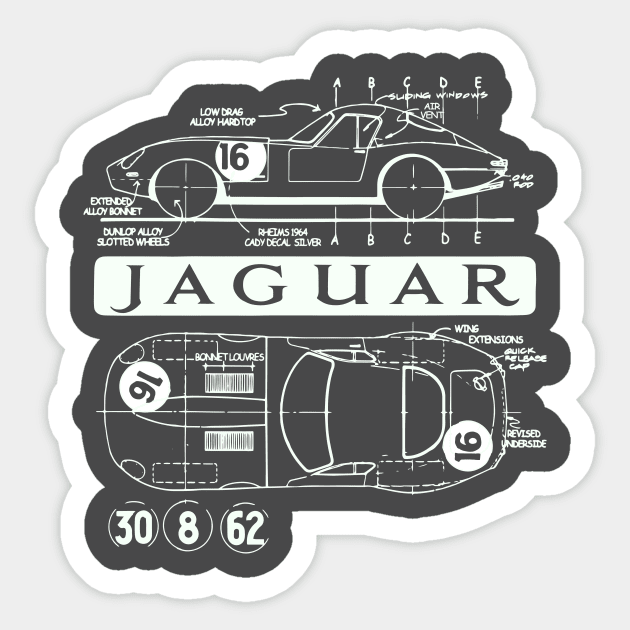 racing classic shirt Sticker by retroracing